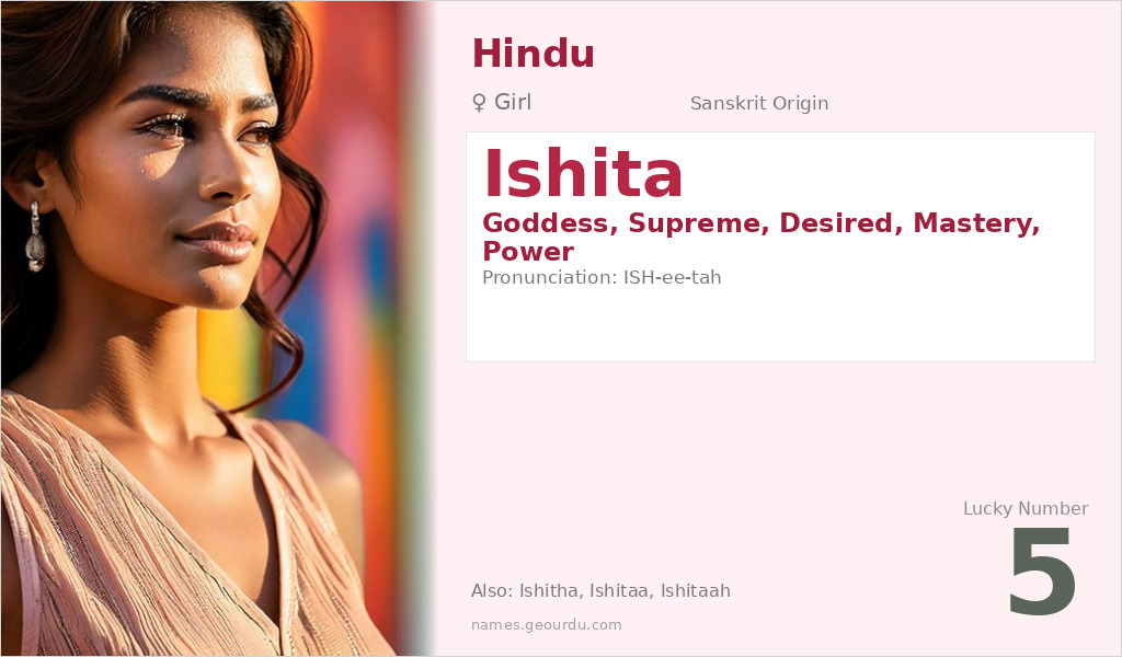 Ishita Name Meaning and Details