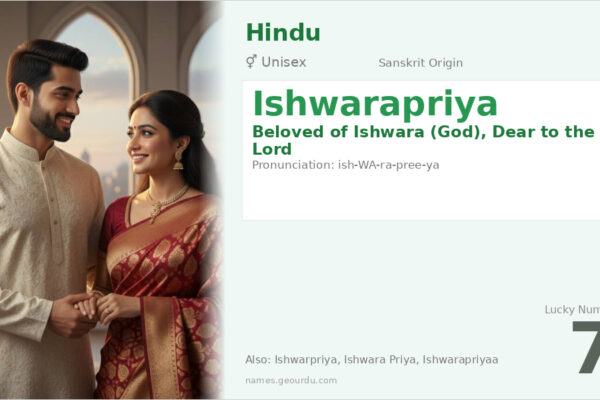 Ishwarapriya Meaning — Sanskrit Origin, Gender & Details (2025)