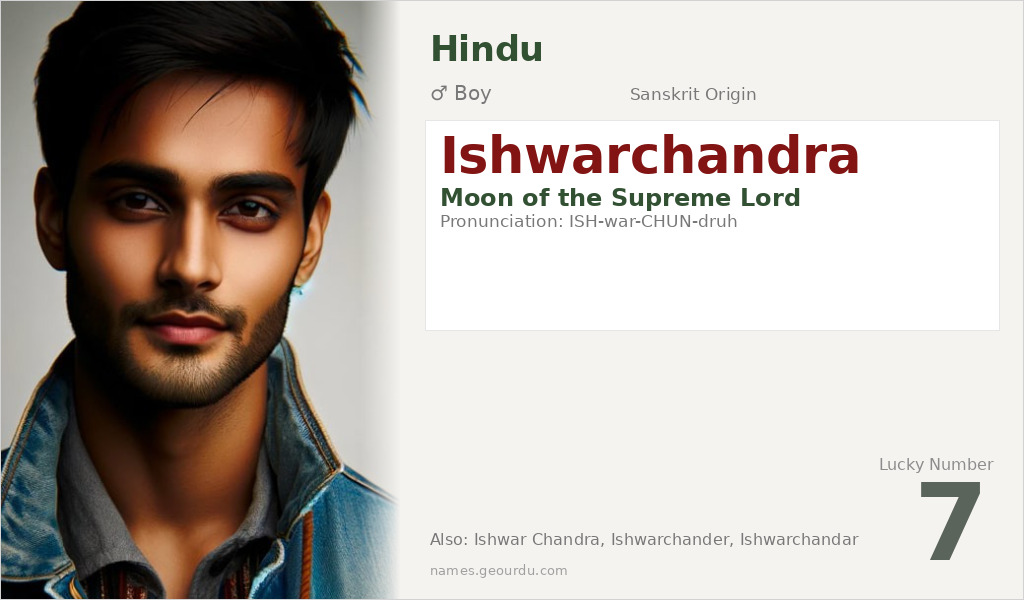 Ishwarchandra Name Meaning and Details
