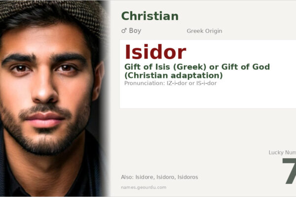 Isidor Name Meaning — Greek Origin, Christian Tradition & History (2025)