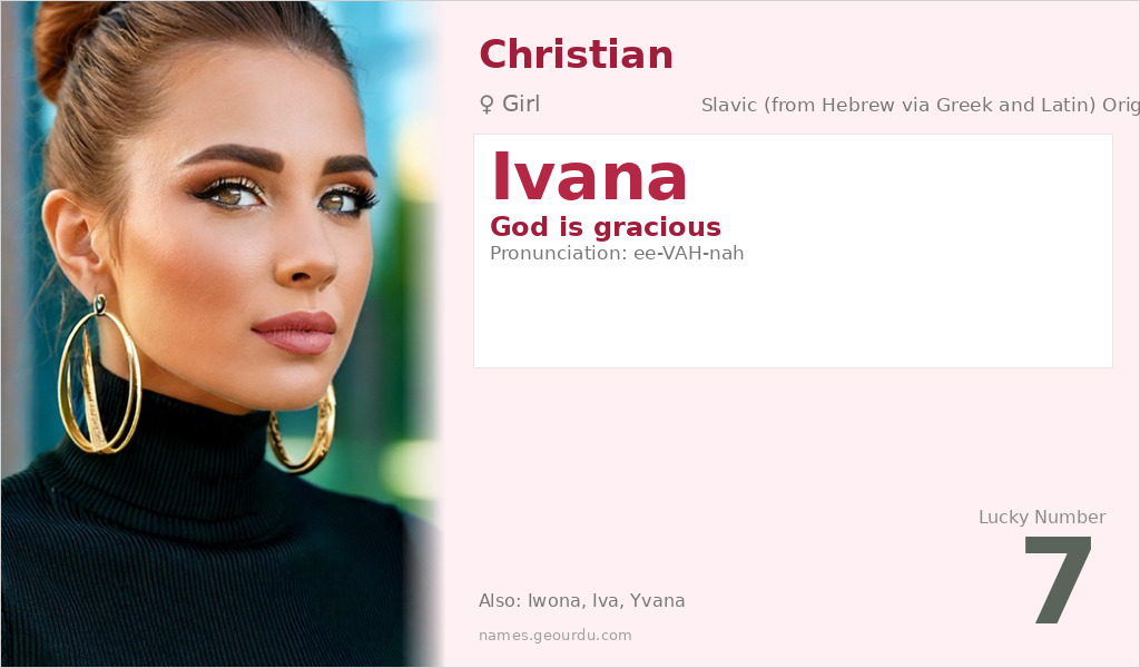 Ivana Name Meaning and Details