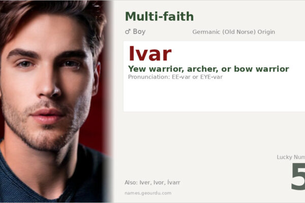 Ivar Name Meaning — Norse Origin, Boy Name & Viking History (2025)