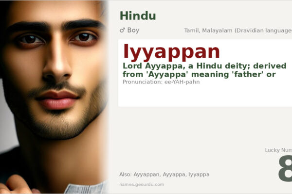 Iyyappan Name Meaning — Hindu Deity, Origin & Significance (2025)