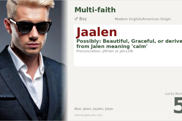 Jaalen Name Meaning — Origin, Gender & Details (2025)