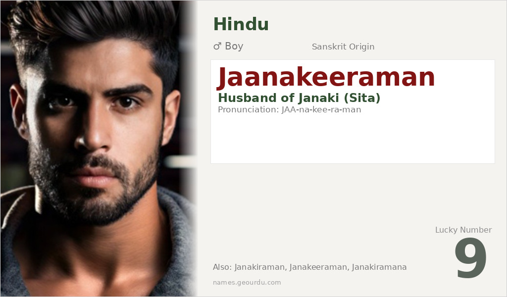 Jaanakeeraman Name Meaning and Details