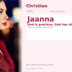 Jaanna Name Meaning and Details