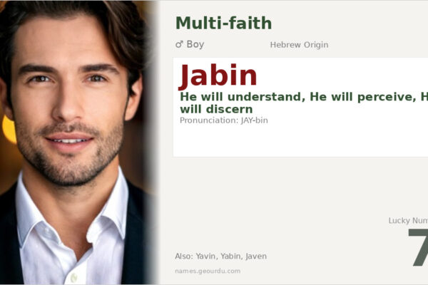 Jabin Name Meaning — Hebrew Origin, Boy Name & Details (2025)