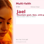 Jael Name Meaning and Details