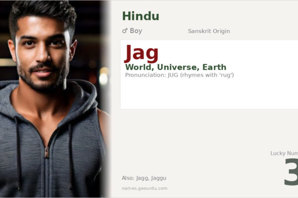 Jag Name Meaning — Origin, Gender & Details (2025)