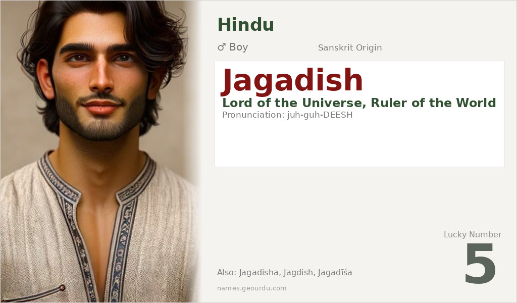 Jagadish Name Meaning and Details