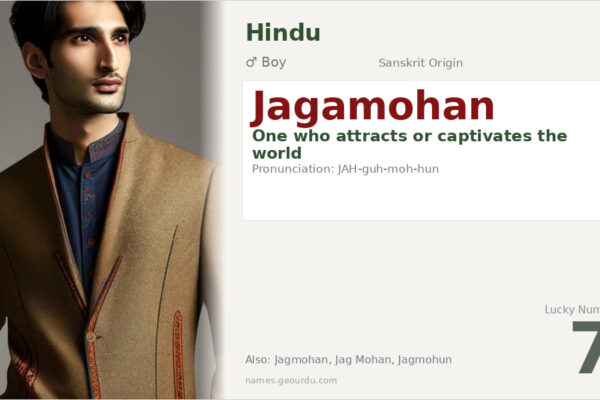 Jagamohan Name Meaning — Sanskrit Origin, Boy Name & Details (2025)