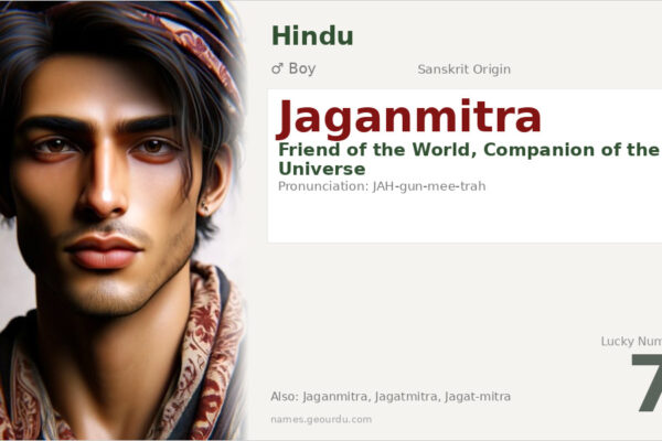 Jaganmitra Meaning — Sanskrit Origin, Boy Name & Details (2025)
