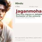 Jaganmohan Name Meaning and Details