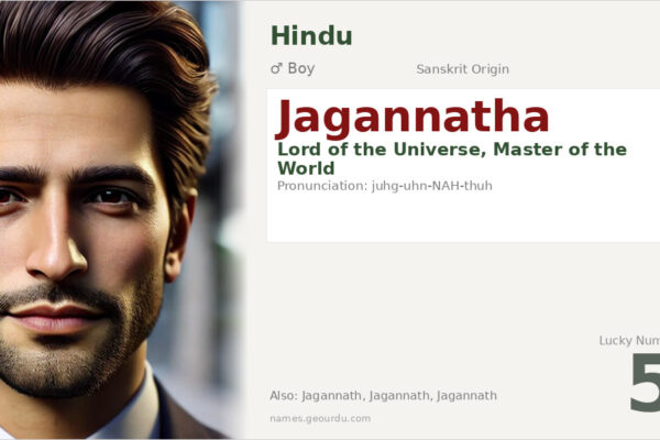 Jagannatha Name Meaning — Sanskrit Origin, Lord of Universe (2025)
