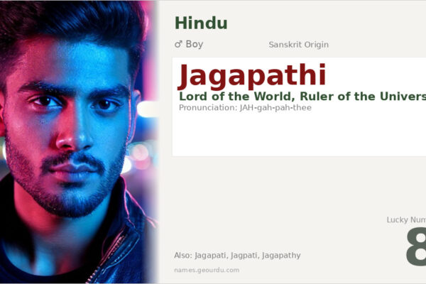Jagapathi Name Meaning — Sanskrit Origin, Boy Name & Details (2025)
