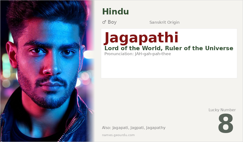 Jagapathi Name Meaning and Details
