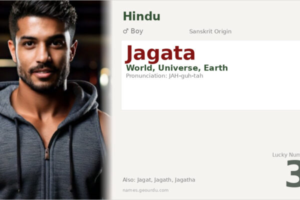 Jagata Name Meaning — Sanskrit Origin, Boy Name & Details (2025)
