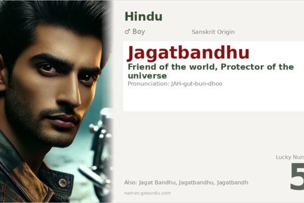 Jagatbandhu Meaning — Sanskrit Origin, Boy Name & Details (2025)
