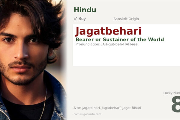 Jagatbehari Meaning — Sanskrit Origin, Boy Name & Details (2025)
