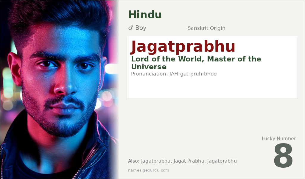 Jagatprabhu Name Meaning and Details