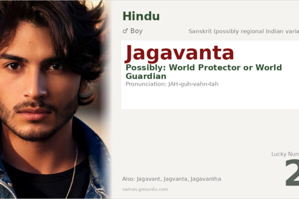 Jagavanta Name Meaning — Origin, Gender & Details (2025)