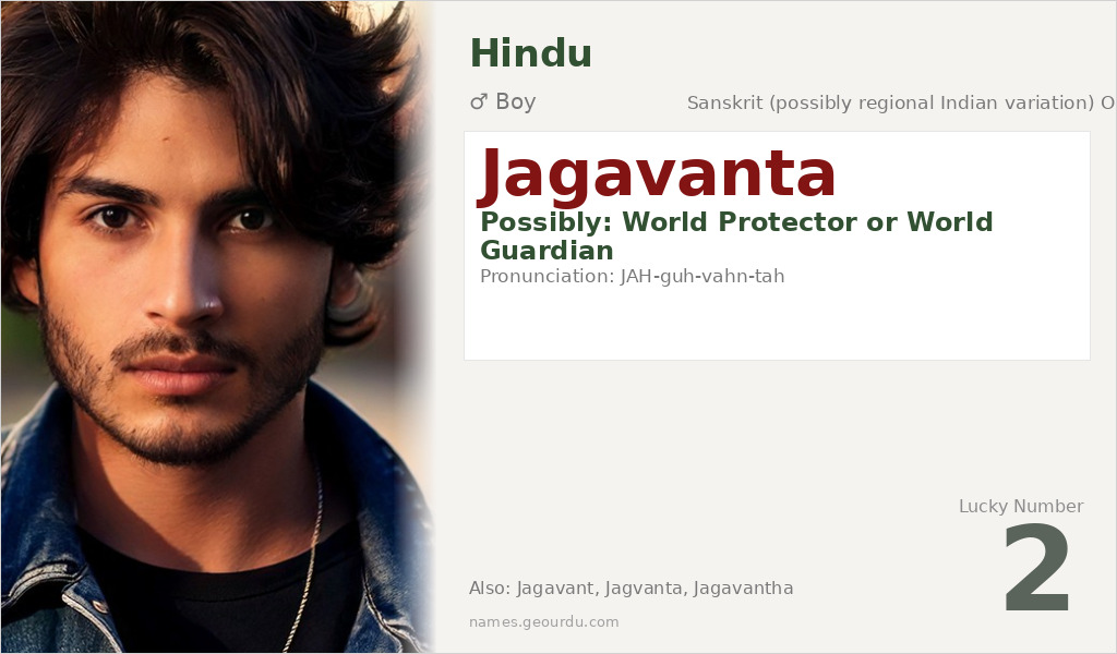 Jagavanta Name Meaning and Details