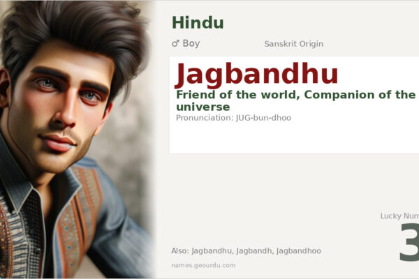 Jagbandhu Name Meaning — Sanskrit Origin, Boy Name & Details (2025)