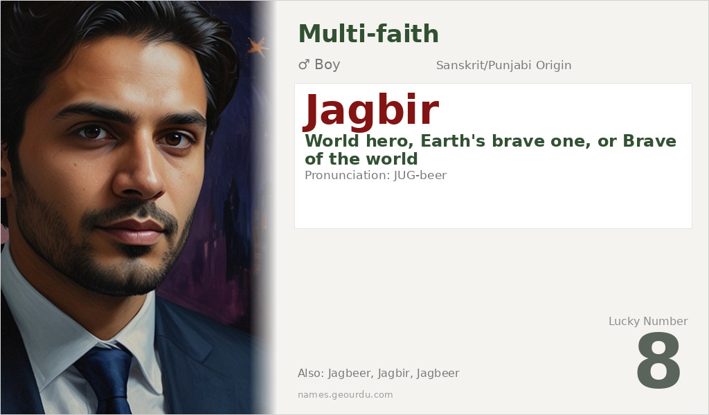 Jagbir Name Meaning and Details