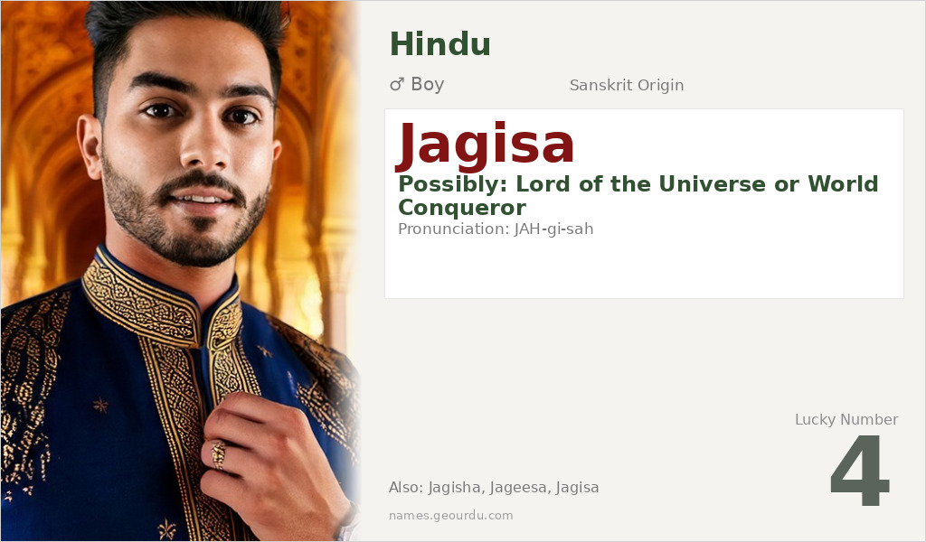 Jagisa Name Meaning and Details