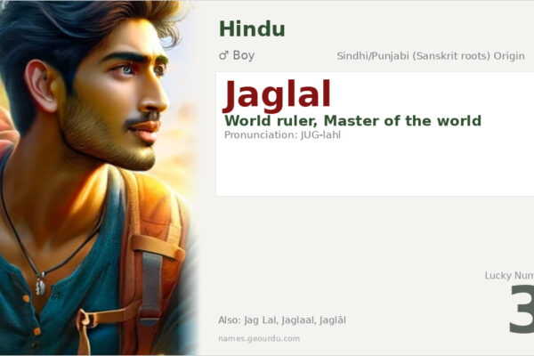 Jaglal Name Meaning — World Ruler, Origin & Details (2025)