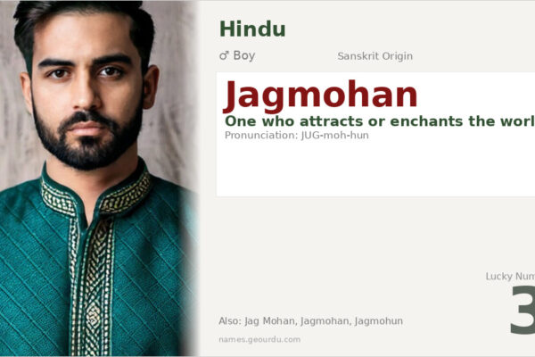 Jagmohan Name Meaning — Sanskrit Origin, Boy Name & Details (2025)
