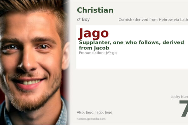 Jago Name Meaning — Cornish Origin, Boy Name & History (2025)