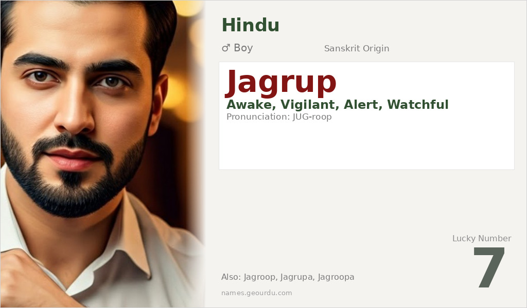 Jagrup Name Meaning and Details