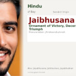 Jaibhusana Name Meaning and Details
