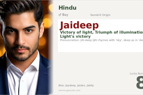 Jaideep Name Meaning — Sanskrit Origin, Boy Name & Details (2025)