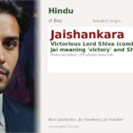 Jaishankara Name Meaning and Details