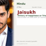 Jaisukh Name Meaning and Details