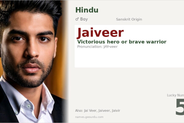 Jaiveer Name Meaning — Sanskrit Origin, Boy Name & Details (2025)