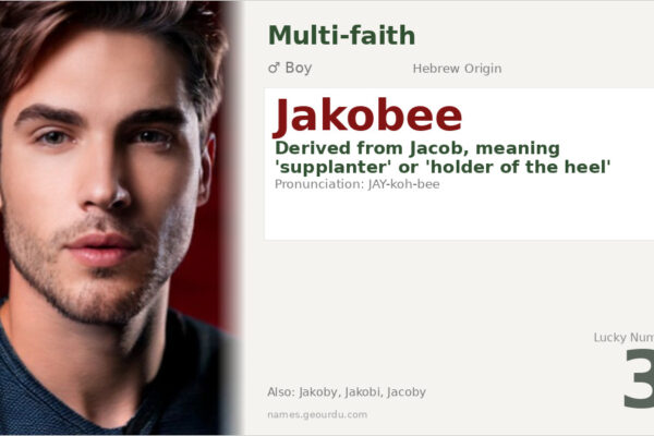 Jakobee Name Meaning — Hebrew Origin, Boy Name & Details (2025)