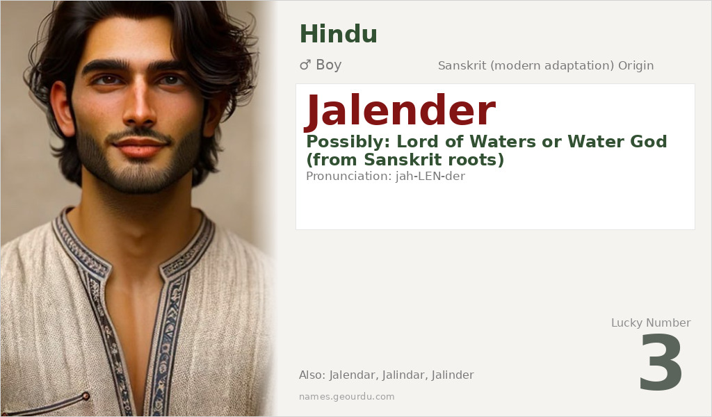 Jalender Name Meaning and Details