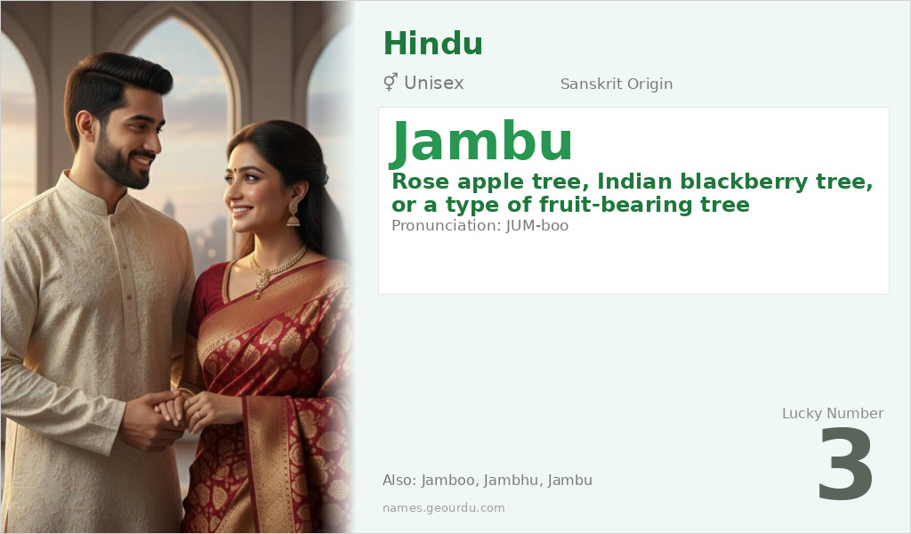 Jambu Name Meaning and Details