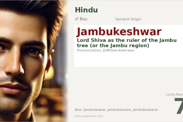 Jambukeshwar Meaning — Sanskrit Origin, Boy Name & Shiva Connection (2025)
