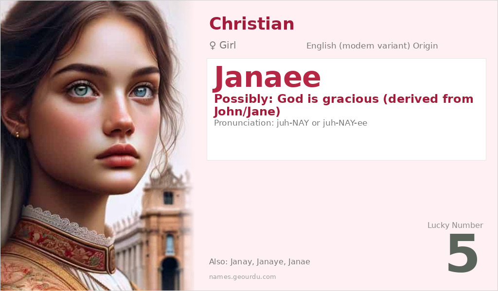 Janaee Name Meaning and Details