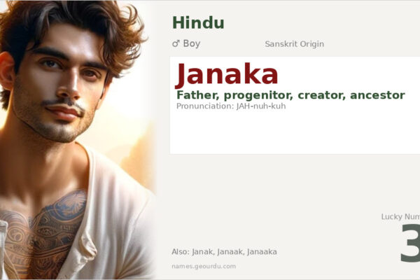 Janaka Name Meaning — Sanskrit Origin, Boy Name & Details (2025)