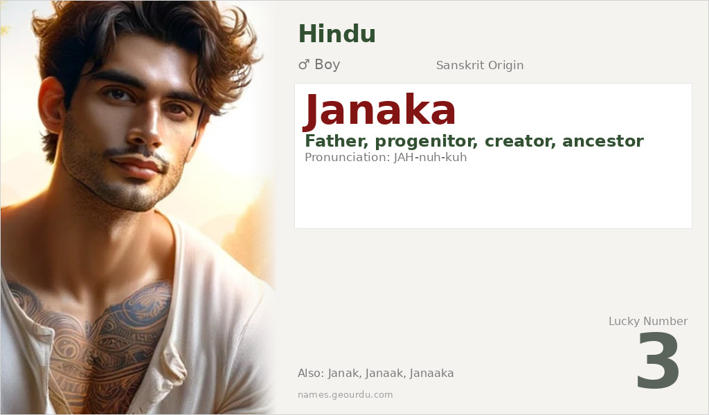 Janaka Name Meaning and Details