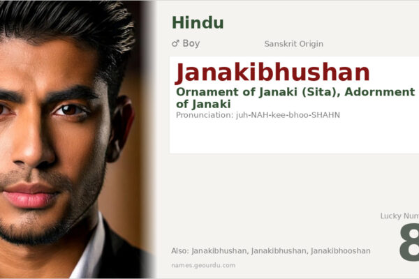 Janakibhushan Meaning — Sanskrit Origin, Hindu Boy Name & Details (2025)