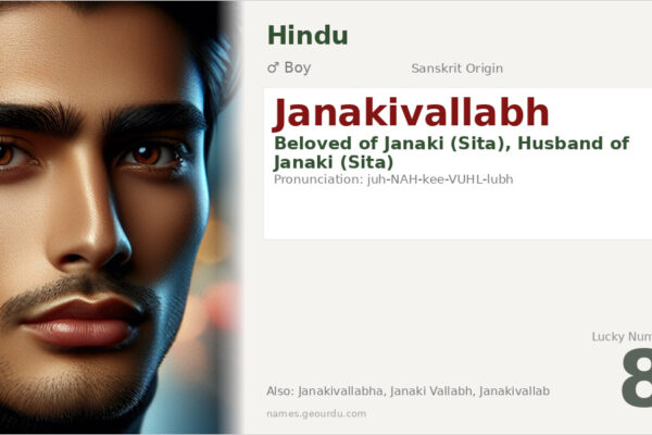 Janakivallabh Meaning — Sanskrit Origin, Boy Name & Details (2025)