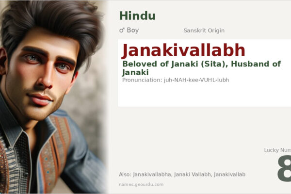 Janakivallabh Meaning — Origin, Gender & Details (2025)