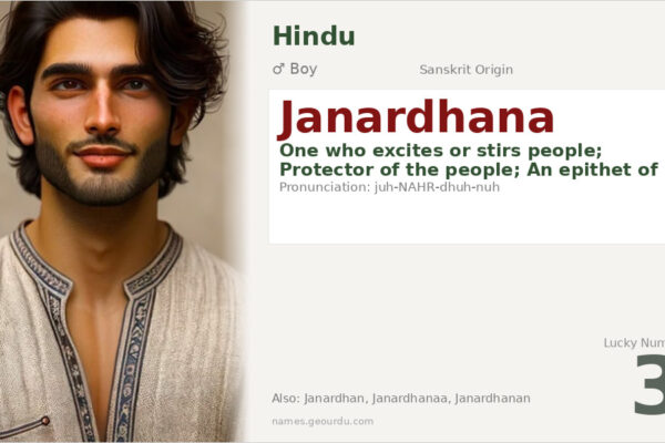 Janardhana Meaning — Sanskrit Origin, Hindu Boy Name & Details (2025)