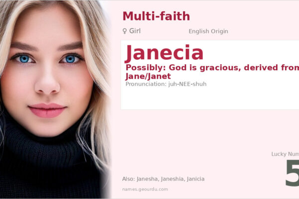Janecia Name Meaning — Origin, Gender & Details (2025)